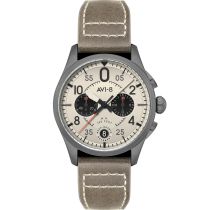 AVI-8 AV-4089-06 Montre Homme Spitfire Lock Chronographe 42mm 5ATM