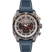 AVI-8 AV-4100-07 Montre Homme Hawker Hunter Dual Time Chronographe 43mm 5ATM