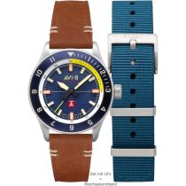 AVI-8 AV-4103-02 Tuskegee Airmen Édition limitée Montre Homme 40mm 5ATM