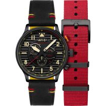 AVI-8 AV-4109-01 Montre Homme Flyboy Spirit of Tuskegee Limited Chrono 44mm 5ATM