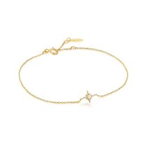 ANIA HAIE BAU001-01YG Opal & Sapphire Bracelet pour Femmes or 14K