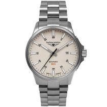 Bauhaus 2864M-5 Montre Homme Aviation Automatique Titane 42mm 10ATM