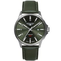 Bauhaus 2864-4 Montre Homme Aviation Automatique Titane 42mm 10ATM