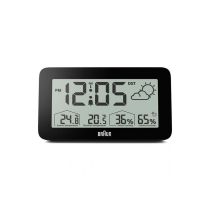 Braun BC13BP-DCF radio-réveil numérique a. station météo