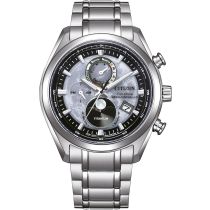Citizen BY1010-81H Eco-Drive phase de lune Titane Montre radio-pilotée Montre Homme