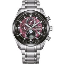 Citizen BY1018-80X Eco-Drive phase de lune Titane Montre radio-pilotée Montre Homme