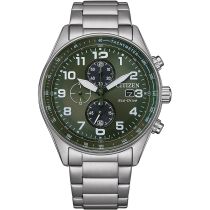 Citizen CA0770-72X Eco-Drive Chronographe Montre Homme 43mm 10ATM