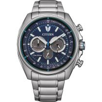 Citizen CA4560-81L Eco-Drive Chronographe Montre Homme 45mm 10ATM