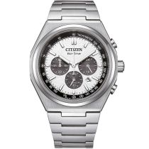 Citizen CA4610-85A Montre Homme Eco-Drive Super Titane Chronographe 43mm 10ATM
