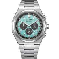 Citizen CA4610-85M Montre Homme Eco-Drive Super Titane Chronographe 43mm 10ATM