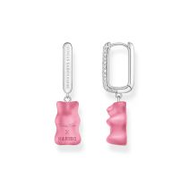 Thomas Sabo CR727-052-9 Créole en argent unique Midiversion avec rose Ours d'or 34,5 mm Femme