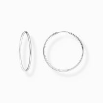 Thomas Sabo CR728-001-21 Créoles argentées 40 mm Femme