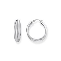 Thomas Sabo CR738-001-21 Bold - Créoles en argent 27,0 mm design entrelacé Femme
