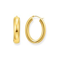 Thomas Sabo CR739-413-39 Bold - Créoles Chunky dorées 34,2 mm Femme