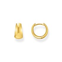 Thomas Sabo CR740-413-39 Bold - Créoles trapèzes dorées 12 mm Femme