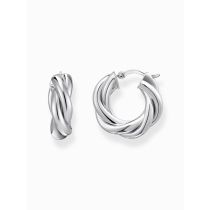 Thomas Sabo CR742-001-41 Bold - Créoles en argent 20,0 mm design entrelacé Femme