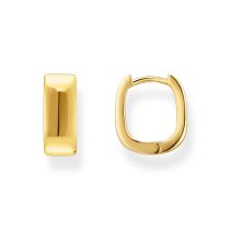 Thomas Sabo CR743-413-39 Bold - Créoles dorées de forme carrée 13,4 mm Femme