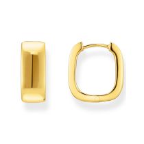 Thomas Sabo CR744-413-39 Bold - Créoles dorées de forme carrée 16,5 mm Femme