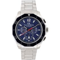 Carl von Zeyten CVZ0079BLMS Hausach automatique Montre Homme 46mm 10ATM