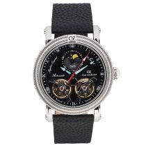 Carl von Zeyten CVZ0085BKS Montre Homme Schauinsland Automatique Limited 46mm 5ATM