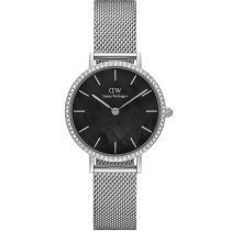 Daniel Wellington DW00100661 Petite Lumine Bezel Sterling Black 28mm 3ATM