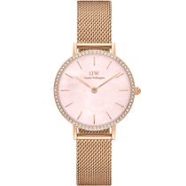 Daniel Wellington DW00100663 Petite Lumine Bezel Melrose Pink 28mm 3ATM