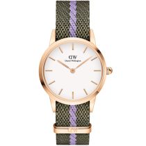 Daniel Wellington DW00100680 Iconic NATO Green/Purple 28mm 3ATM