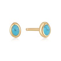 ANIA HAIE Clous d'oreille Turquoise Wave E044-01G