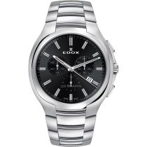 Edox 10239-3-NIN Les Bemonts Chronographe Montre Homme  42mm 3ATM