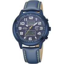 ETT EGS-11450-32L Solaire Drive radiocommandée Hunter II Montre Homme 48mm 10ATM