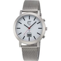 ETT EGS-11579-11M Montre Homme Solaire Radiocommandée 41mm 5ATM