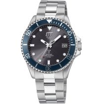ETT EGS-11605-35M Professional Solaire Radiocommandée Montre Homme 44mm 20ATM