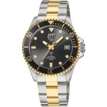 ETT EGS-11606-25M Professional Solaire Radiocommandée Montre Homme 44mm 20ATM