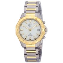 ETT EGT-11359-25M solaire Drive radio RC Alaska Titane Montre Homme 