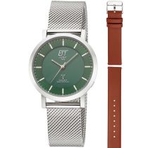 ETT Eco Tech Time ELS-11618-81MS Montre femme Atacama Solar radio-pilotée