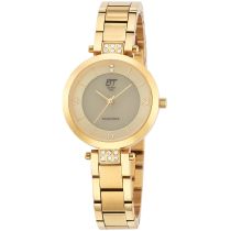 ETT ELS-12141-62M Diamond Lady Solar Drive Montre Femme 30mm 5ATM