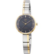 ETT ELS-12151-52M Diamond Lady Solar Drive Montre Femme 28mm 5ATM