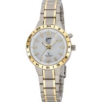 ETT ELT-11449-11M Radio Solaire Drive Basic Titane Montre Femme 32mm 5ATM