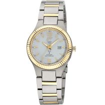 ETT Eco Tech Time ELT-11672-12M Montre Femme Solaire Radio-Pilotée Titane Everest Lady 32mm 5ATM