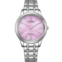 Citizen EM0411-71X Montre Femme Eco-Drive Elegance 34mm 5ATM 