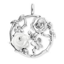 Engelsrufer ERP-ROSEGARDEN-PE-ZI Pendentif Rose