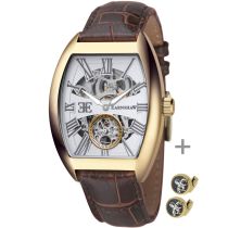 Earnshaw ES-8015-03 Set-Culfflinks Holborn Gent's Automatique Montre Homme
