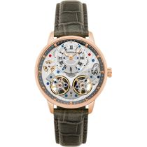 Thomas Earnshaw ES-8273-07 Brewster Double Barrel Automatique Montre Homme