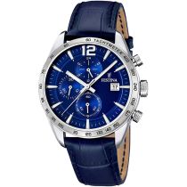 Festina F16760/3 Sport Chronographe Montre Homme 44mm 5ATM