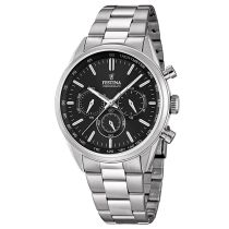 Festina F16820/4 Sport Chronographe Montre Homme 44mm 5ATM