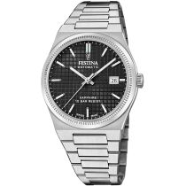Festina F20028/4 Montre Homme Swiss Made Rivé Automatique 40mm 10ATM 