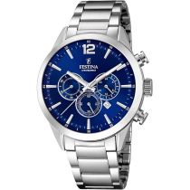 Festina F20343/7 Timeless Chronographe Montre Homme 44mm 5ATM