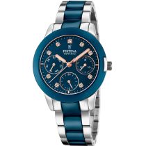 Festina F20497/2 Ceramic Montre Femme 35mm 5ATM