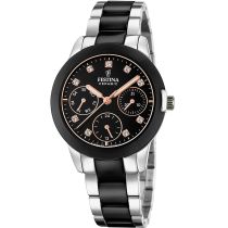 Festina F20497/3 Ceramic Montre Femme 35mm 5ATM