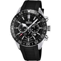 Festina F20515/2 Céramique Chronographe Montre Homme 44mm 10ATM